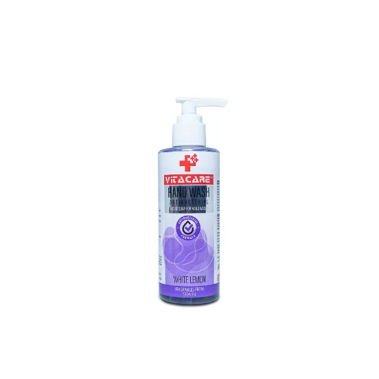 Picture of VITACARE LIQUID HAND WASH PREMIUM GRADE WHITE LEMON 200ML PET BOTTLE