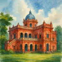 Map of Mymensingh