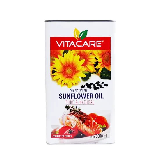 Picture of Vitacare Sunflower Oil 5 Ltr Tin