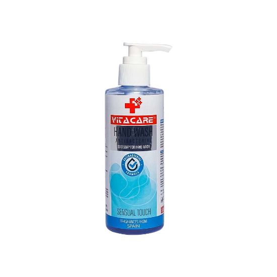 Picture of VITACARE LIQUID HAND WASH PREMIUM GRADE LIQUID SOAP SENSUAL TOUCH 400 ML PET BOTTLE