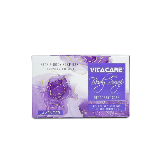 Picture of VITACARE FACE & BODY SOAP  LAVENDER 100GM