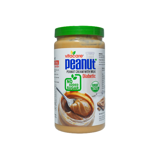 Picture of Vitacare Peanut Cream With Milk Without Sugar Pet Jar 500g