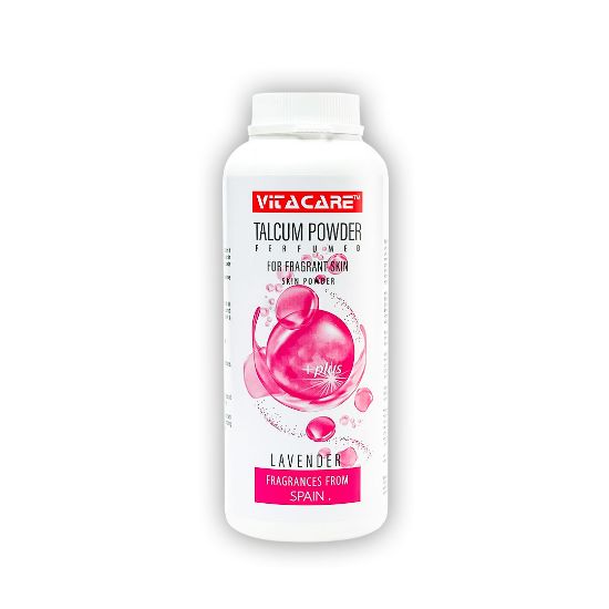 Picture of Vitacare Talcum Powder Lavender 150g Plastic Container